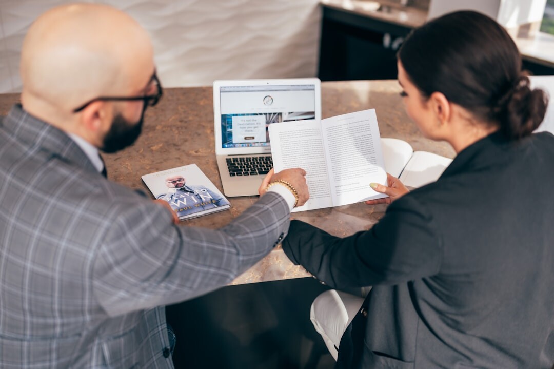 insurance agent discussing policy