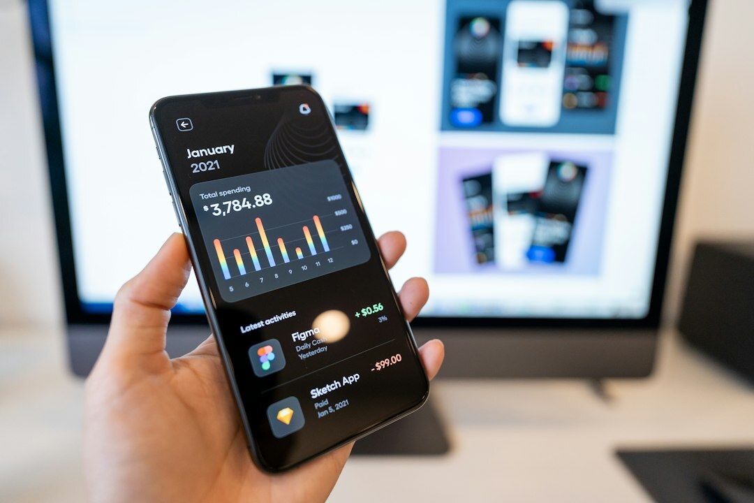 mobile app interface